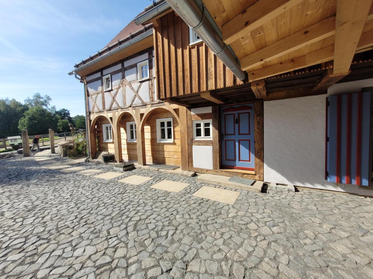 Pferdehof Am Burgsberg, Ferienzimmer, Monteurzimmer Seifhennersdorf Bagian luar foto